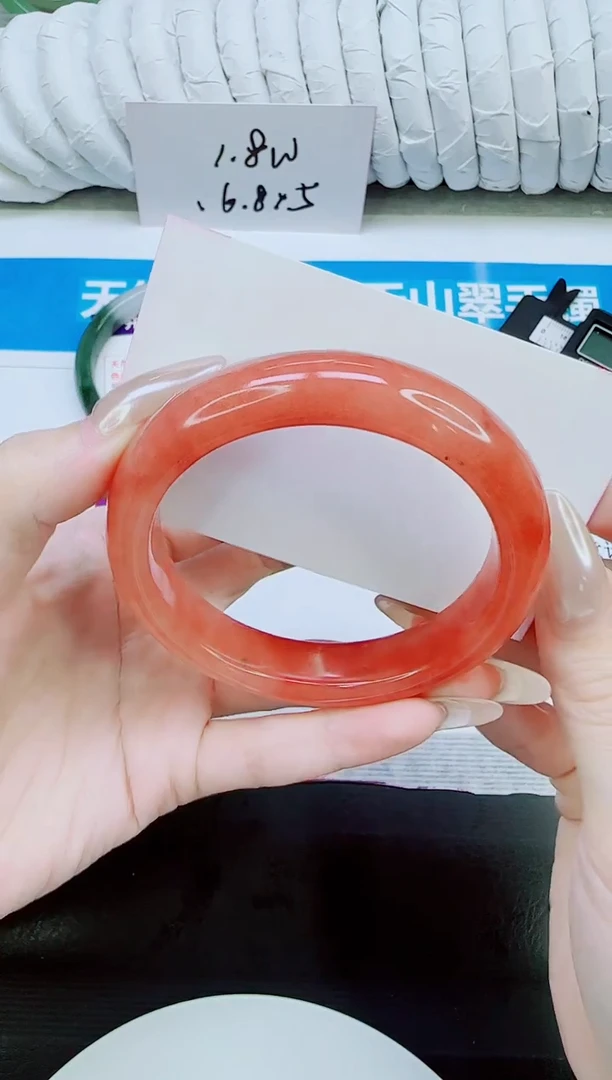 未镶嵌手镯石英质玉100/60