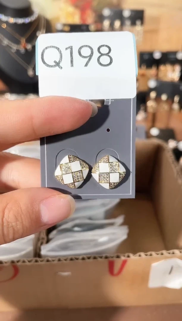 合金925银锆石Q198