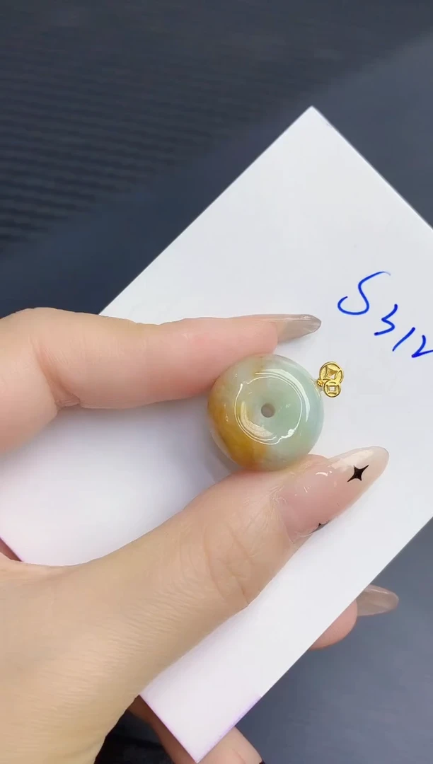 颈饰未镶嵌翡翠缅甸天然翡翠A货