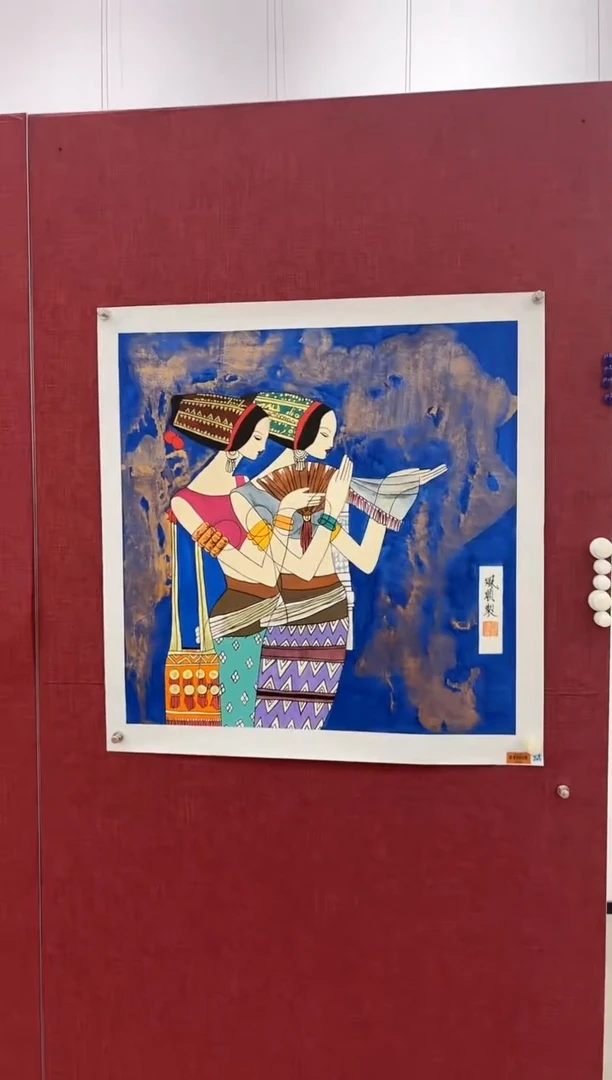 绘画国艺5月25日绘画4平尺