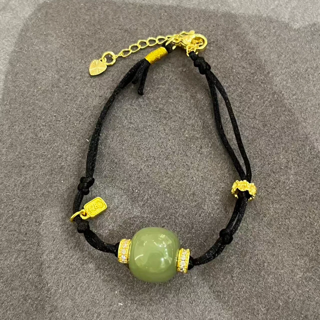 【251230】和田玉路路通手串13*11 多样发一