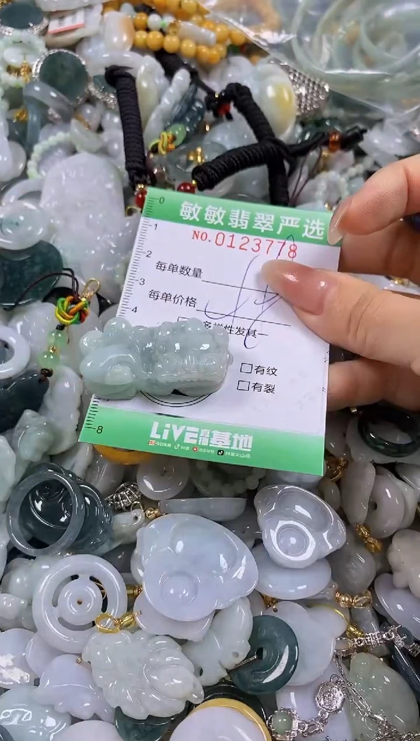 【闪购商品】翡翠颈饰未镶嵌闪购0123778