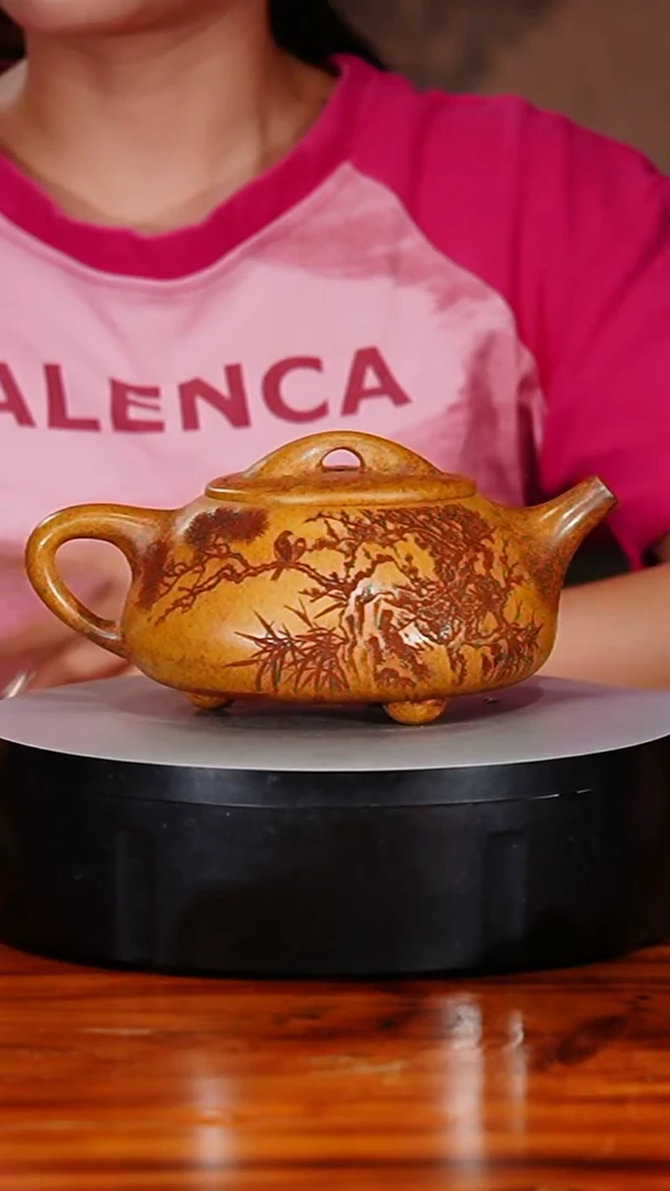 宜兴原矿紫砂壶茶壶600C