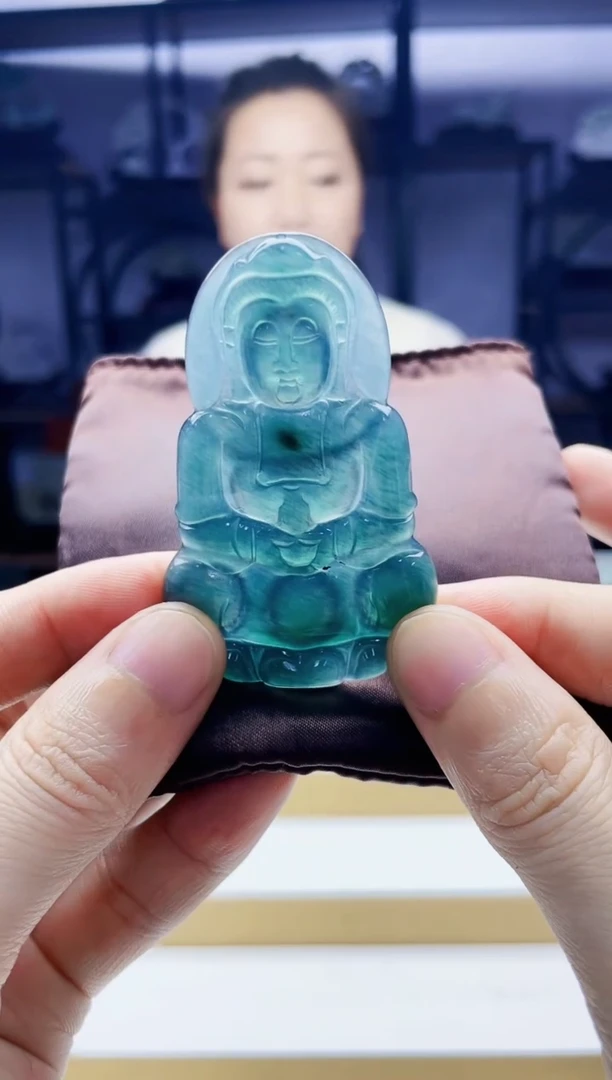 定制翡翠未镶嵌毛货07170053多样性发其一