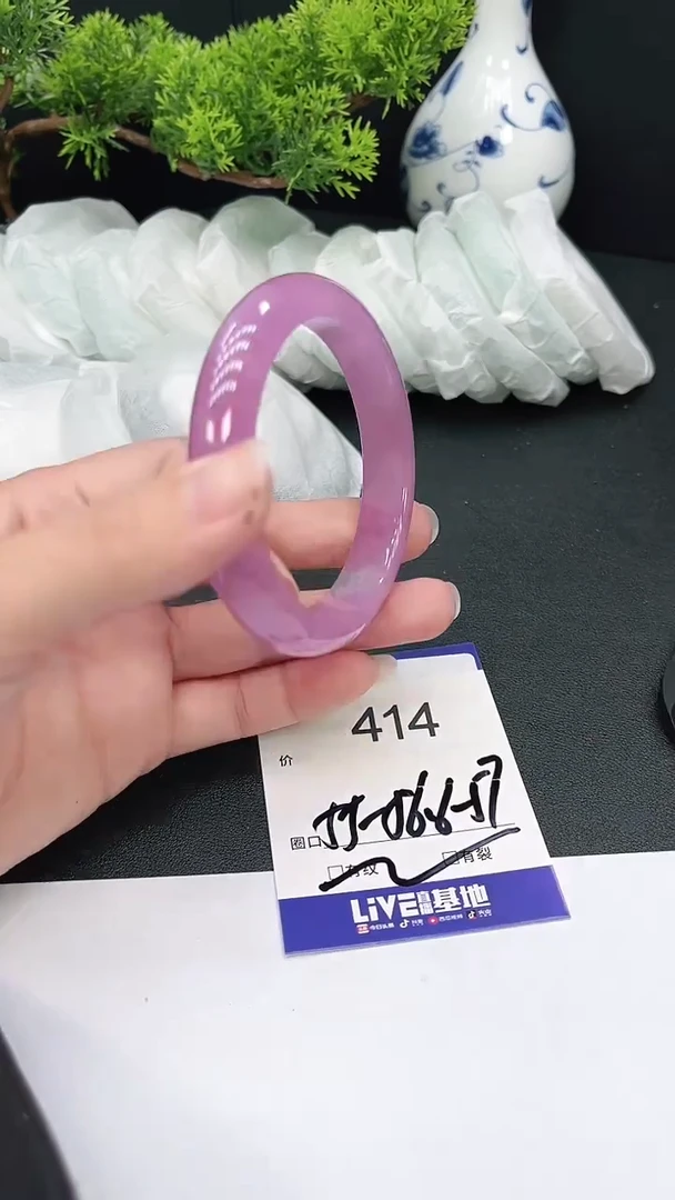 未镶嵌手镯翡翠414