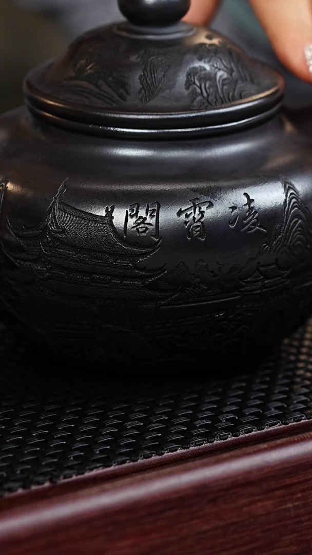 茶壶紫砂宜兴原矿紫砂作品