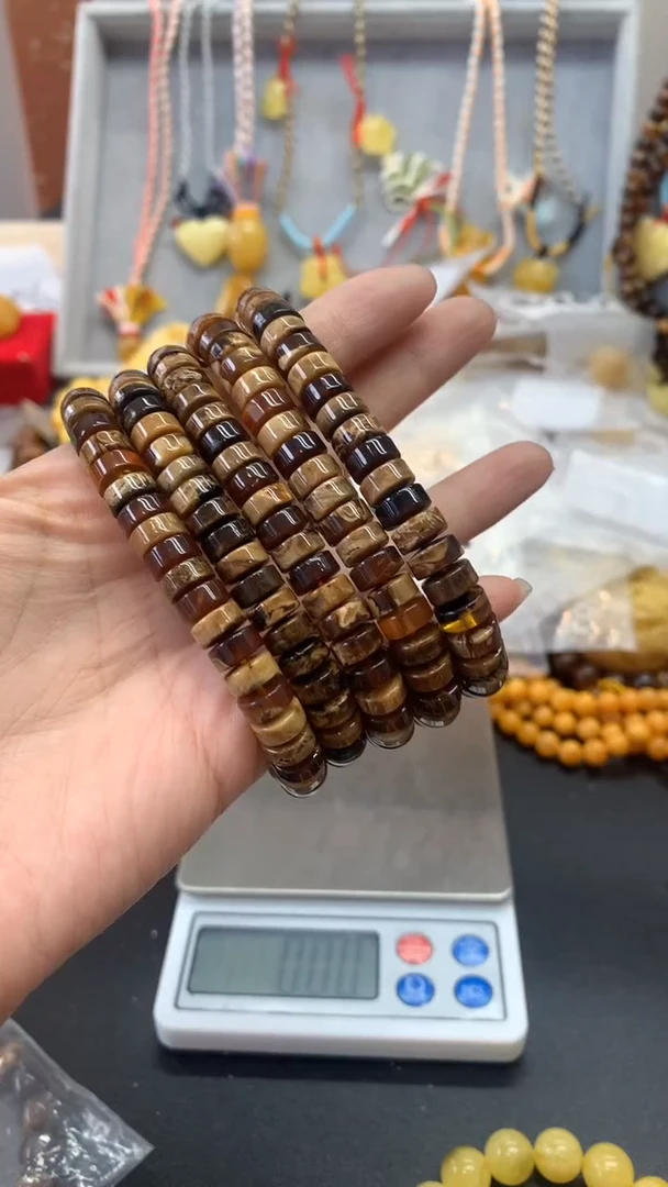 【闪购商品】琥珀珠宝奇石未镶嵌159）多样性发其一