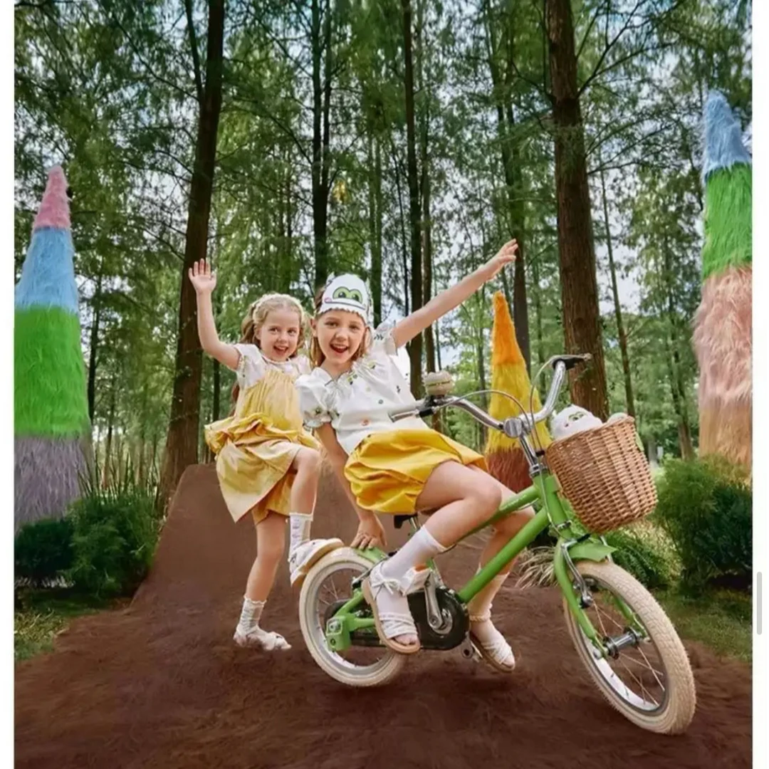 montresor萌兽B3儿童自行脚踏车铝合金童车链条款