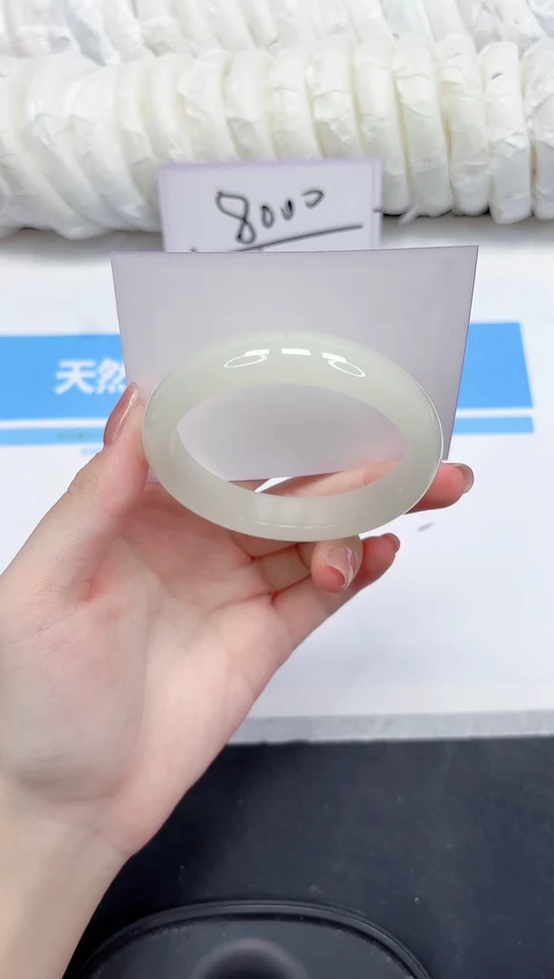 未镶嵌手镯石英质玉39-56-送女友