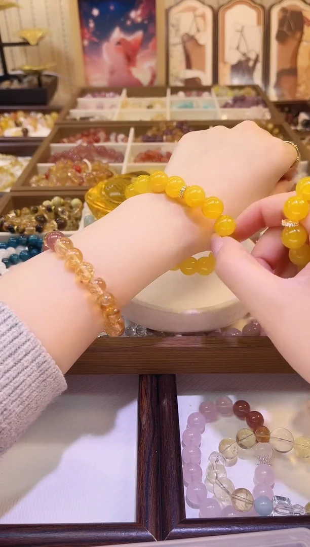 未镶嵌手串水晶3