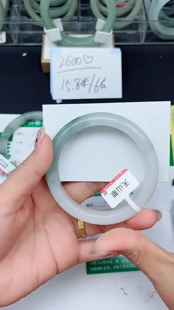 未镶嵌手镯石英质玉115-58/59