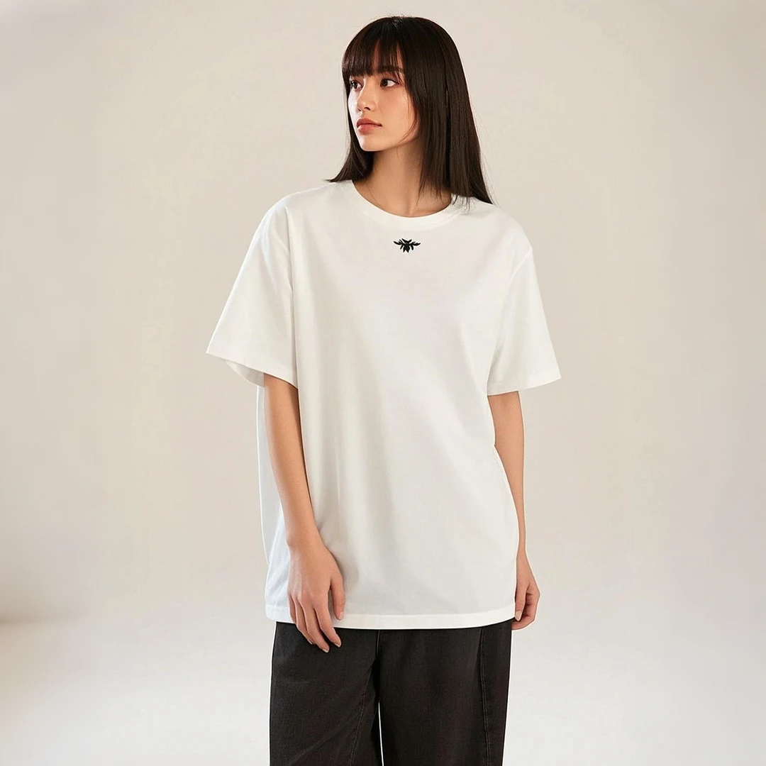 AEE89 爆款纯棉短袖T恤 刺绣工艺【小蜜蜂】精品百搭