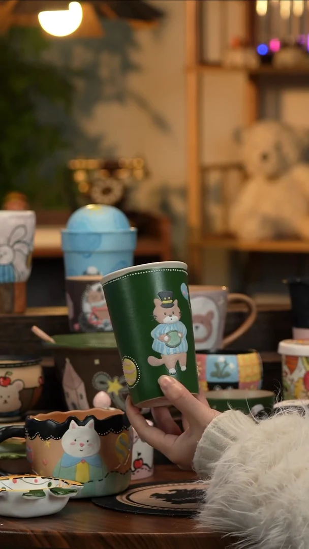 摆件陶A139景德镇原创手工陶瓷