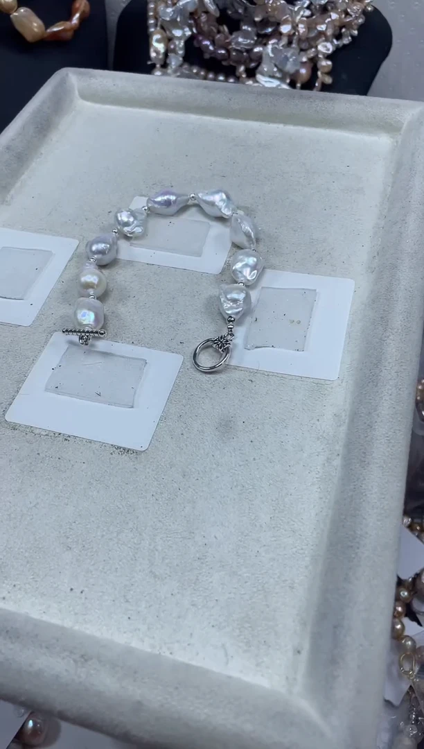 淡水珍珠手链未镶嵌【纯恬珍珠】