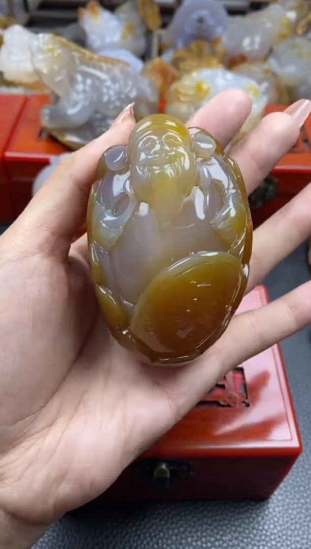 【闪购商品】玛瑙/玉髓手把未镶嵌00