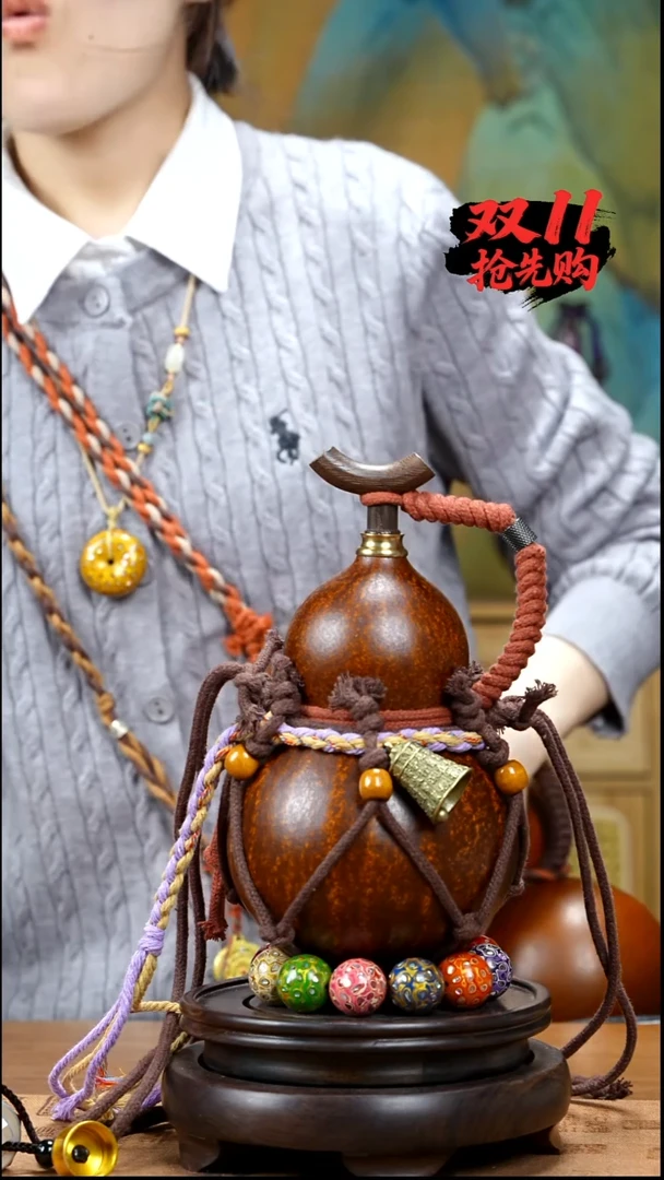 XT052网兜款酒葫芦不包手串（现货现发）