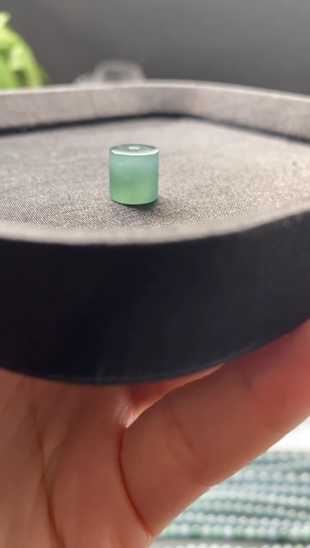 未镶嵌手链翡翠散珠卡10MM桶珠