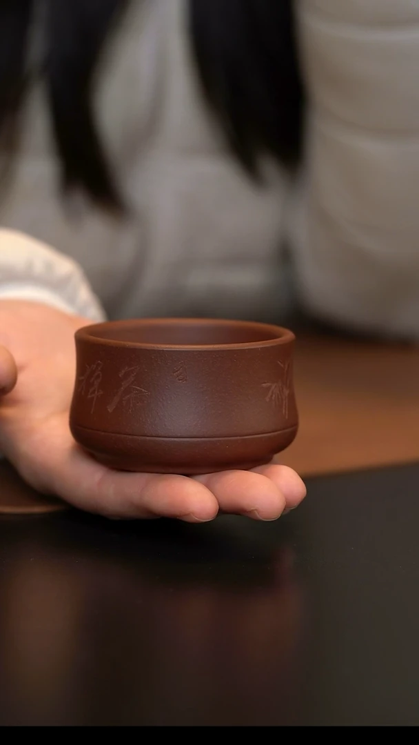 茶壶紫砂宜兴原矿紫砂壶   紫泥   100cc