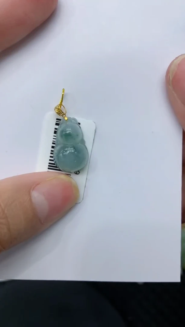 【闪购商品】翡翠颈饰18K金镶嵌11111111111