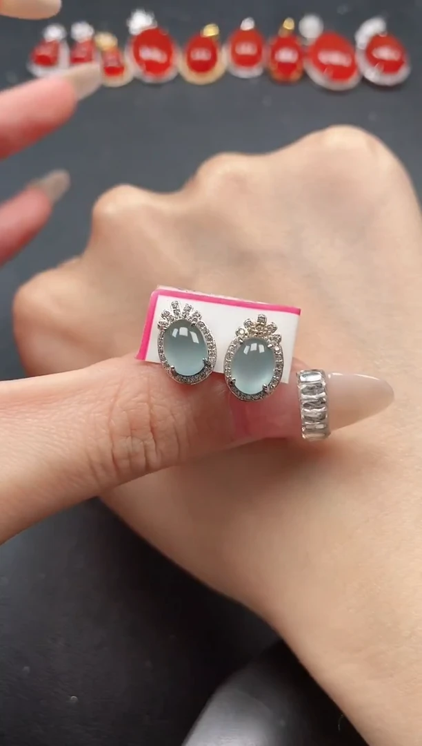 银S925镶嵌戒指翡翠51151