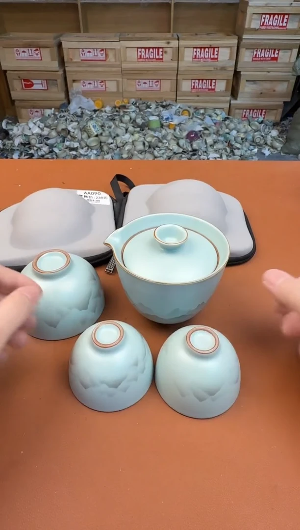 旅行有些茶具有瑕疵介意勿拍，直播样品清活都是孤品亏本卖