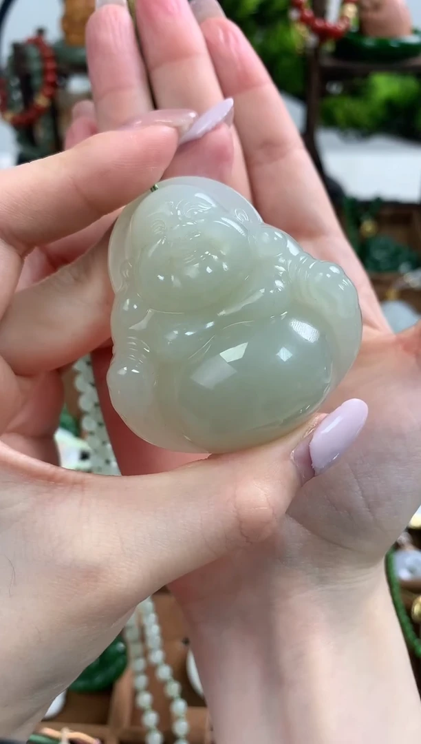 【闪购商品】和田玉颈饰未镶嵌吊坠50mm