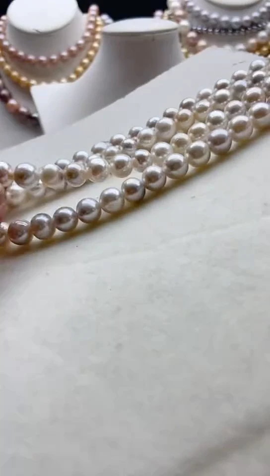 淡水珍珠未镶嵌颈饰1