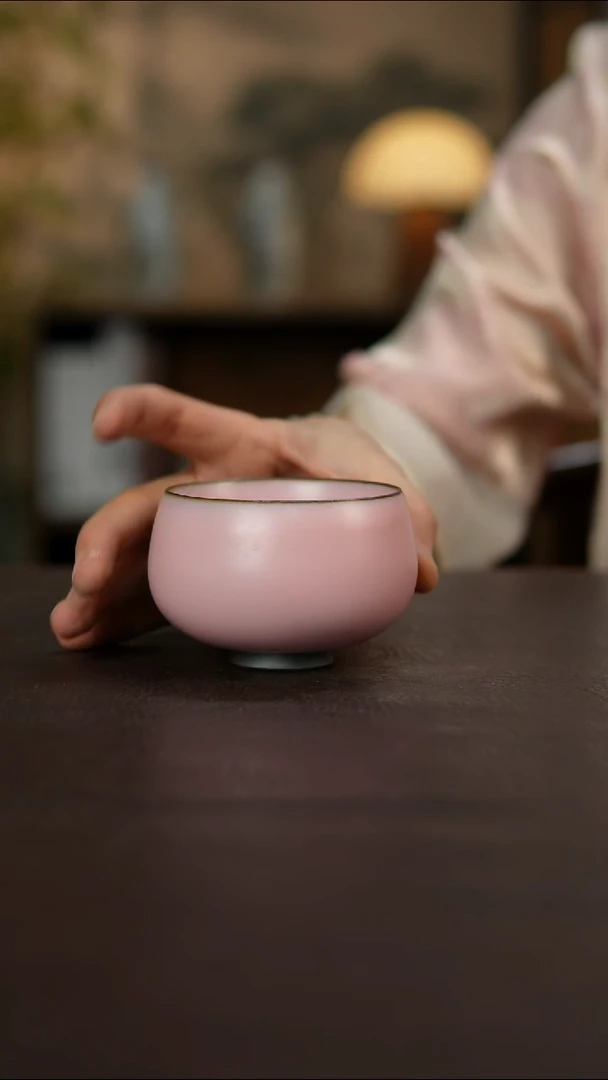 杯景德镇陶瓷杯碗柴烧多人