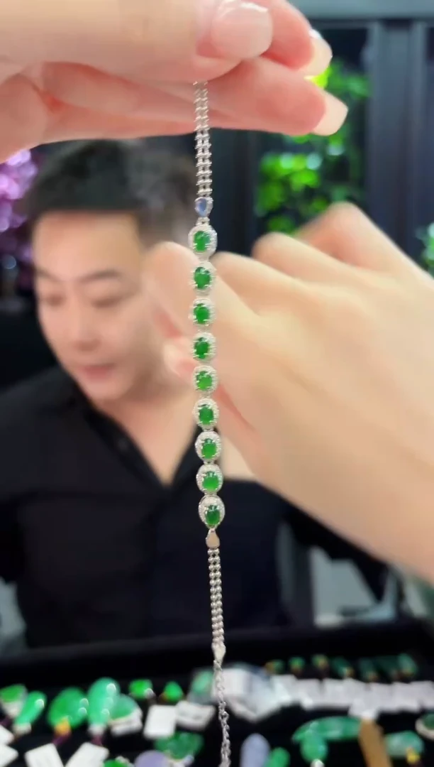 未镶嵌手链翡翠缅料A货/支持复检/一件