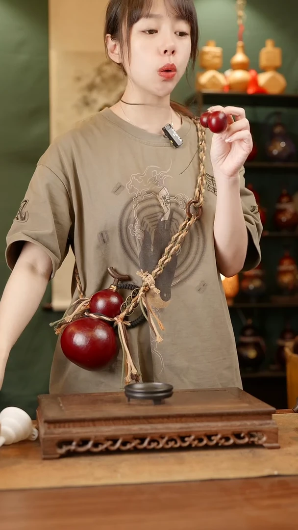 30号精品天然大漆酒葫芦一物一拍~