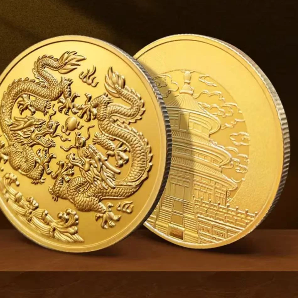 非法定货币 龙年生肖纪念章