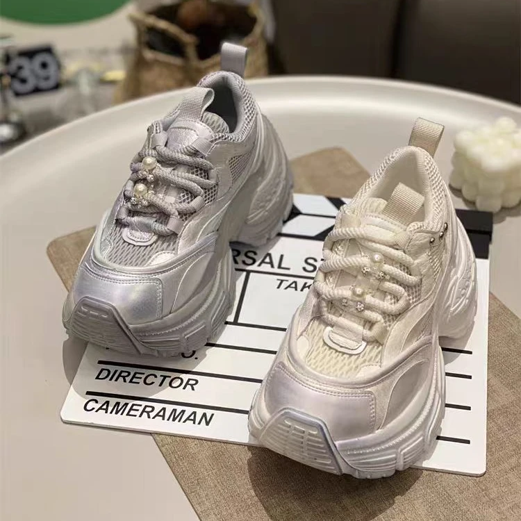 771-2 春季 爆款 老爹鞋 时尚休闲鞋 厚底增高 舒适百搭洋气女鞋