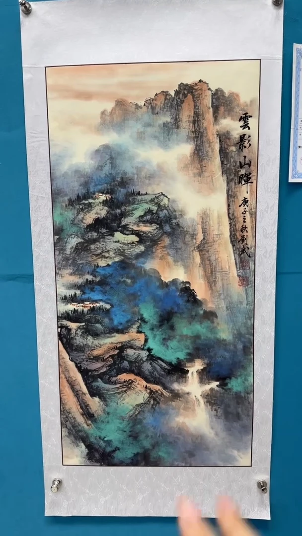 国画瀚美艺术刘武手绘-国画9