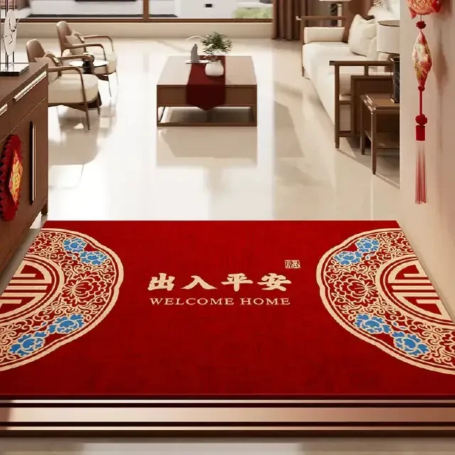 8499【80*120】 硅藻泥吸水防滑地垫门口地毯玄浴室简约入户门