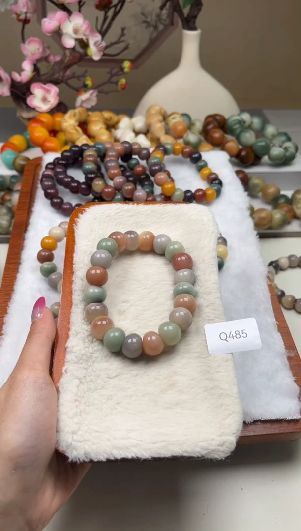 菩提根/象牙果吊坠通货WQ485蒜瓣大肠14mm一串