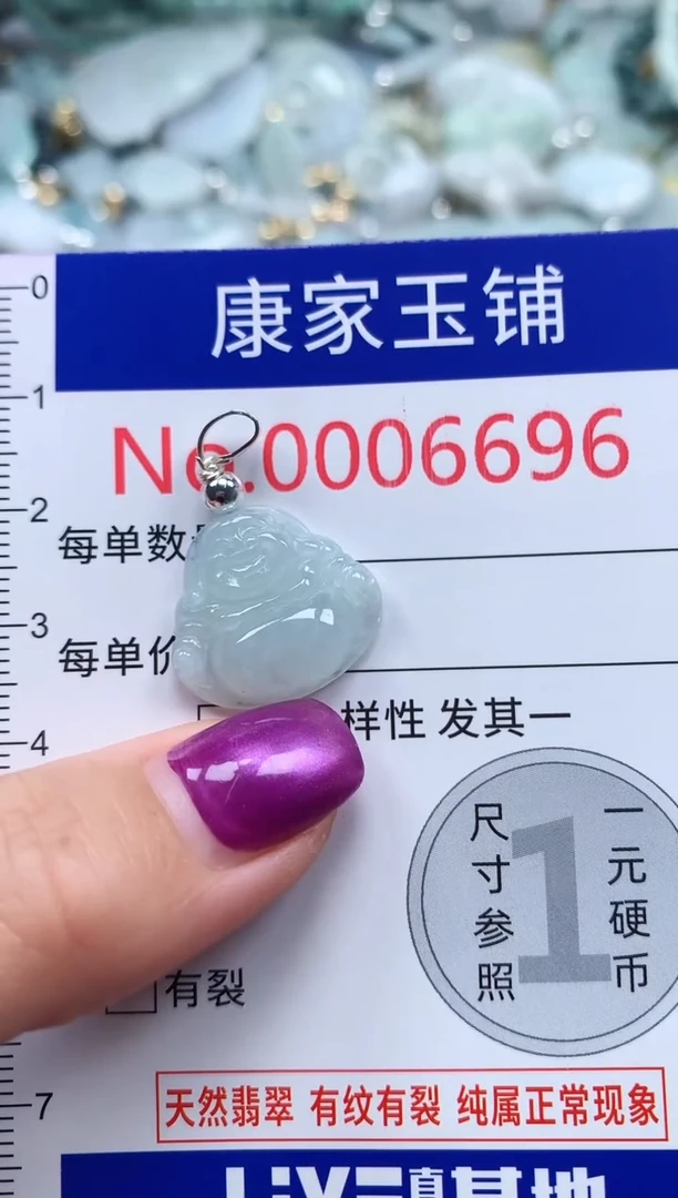 颈饰未镶嵌翡翠6696