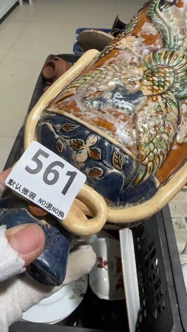 瓷片大*车亿容工艺品561