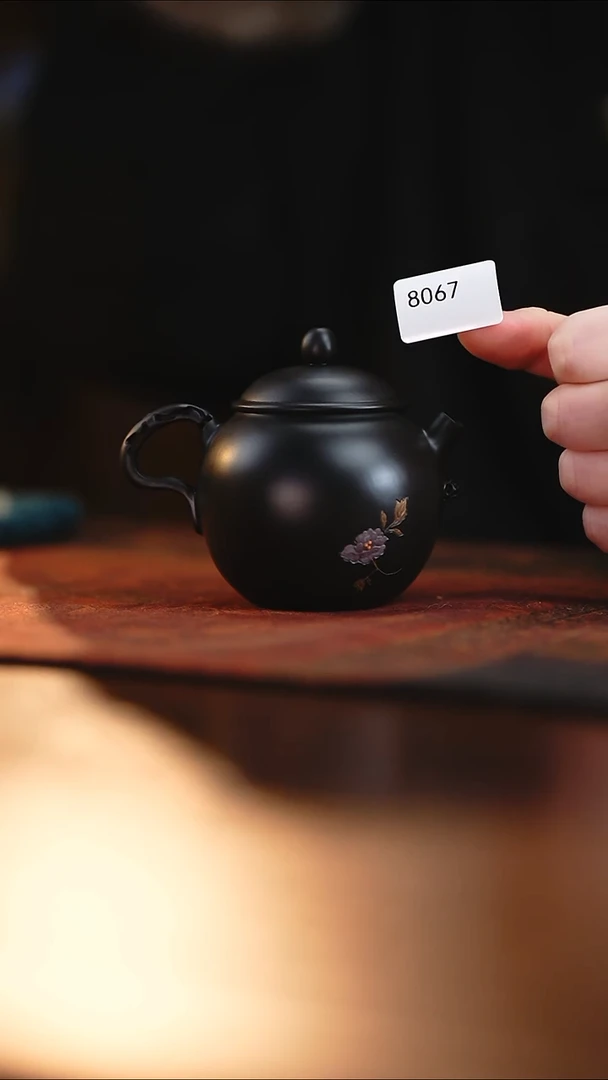 雲梦茶器紫陶茶壶8067
