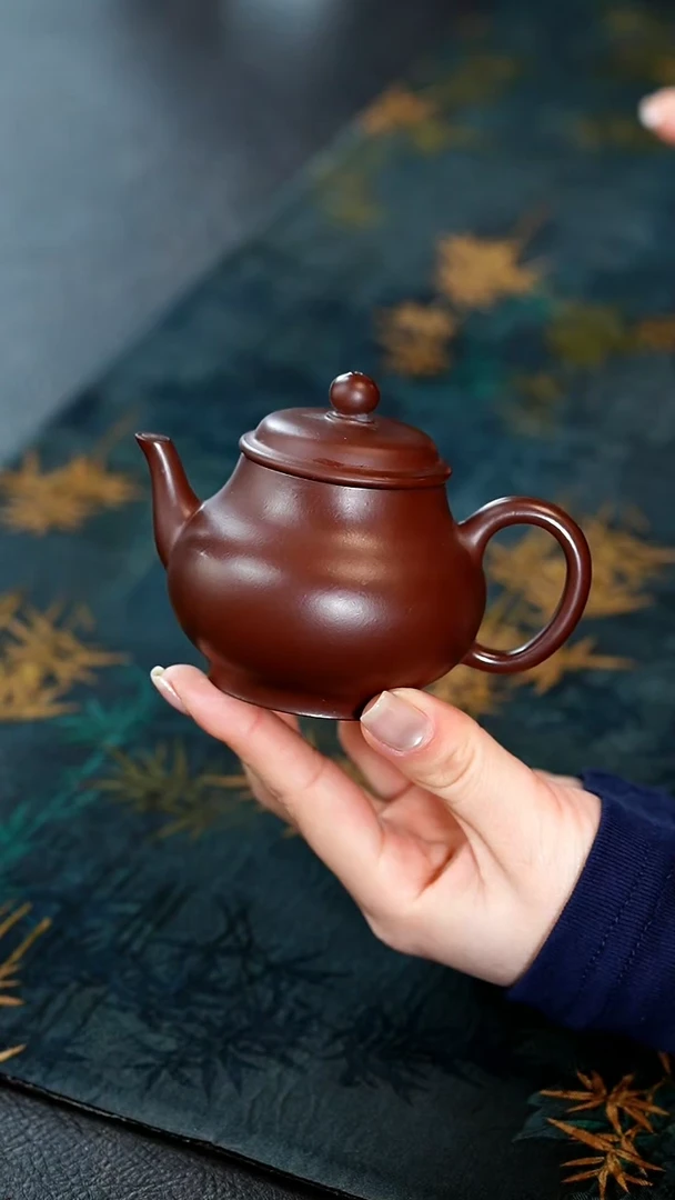 【闪购商品】紫砂茶壶24紫砂壶紫泥宫灯