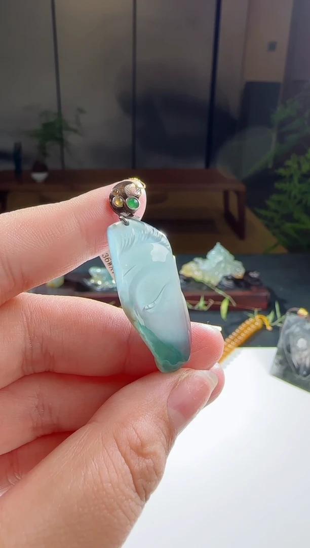 翡翠未镶嵌颈饰【阿岚】