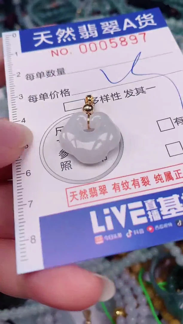 颈饰未镶嵌翡翠00005897