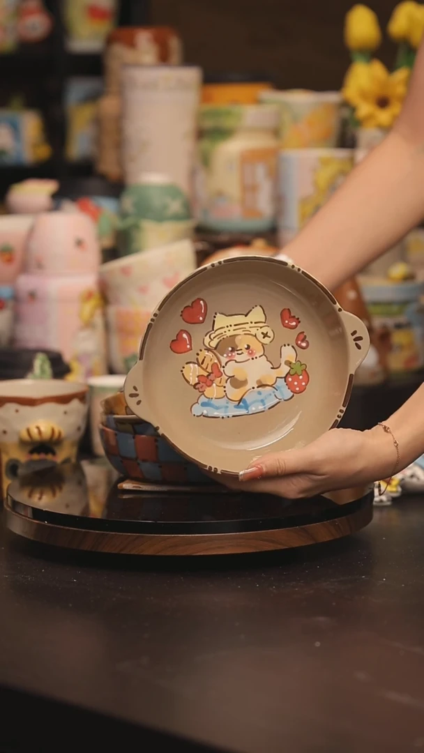 景德镇釉下彩绘设计师款式陶瓷