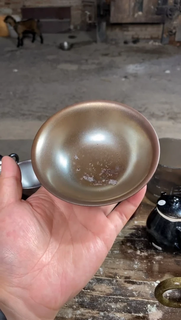 浪鬼柴烧鬼烧系列茶碗