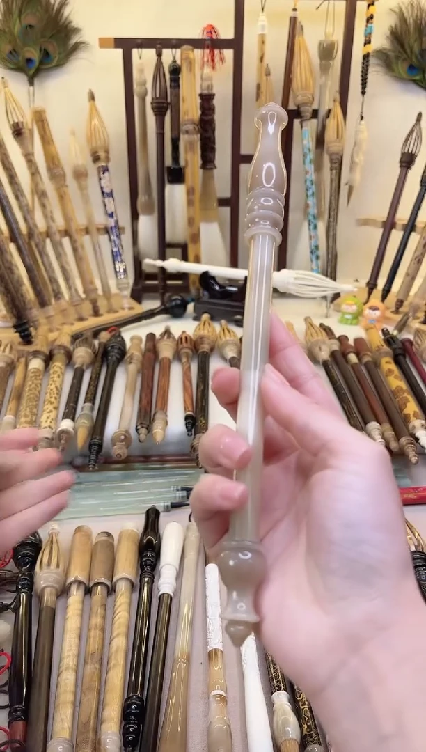 ?***༄【清水试笔，拒绝蘸墨】墨琳笔庄毛笔1支