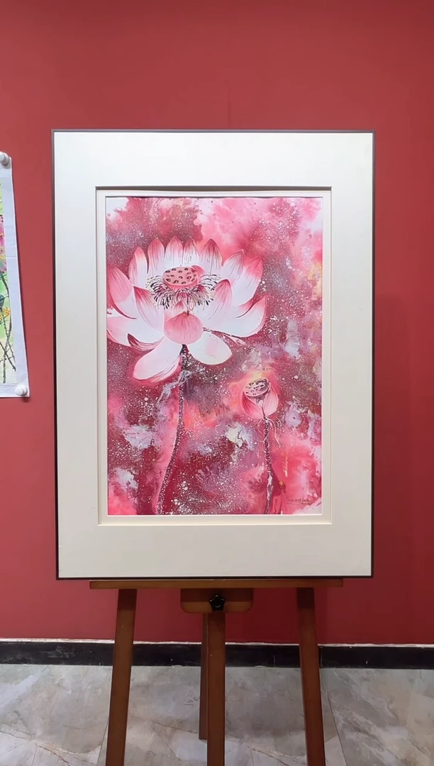 国画宋轲-3.5平尺-实验水墨