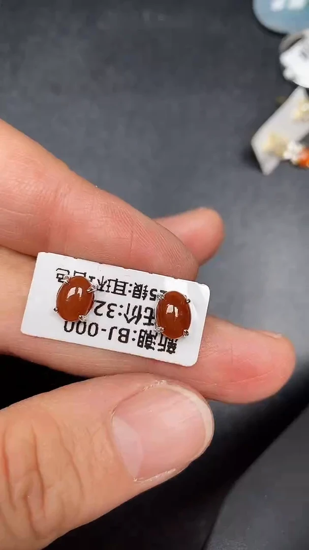 银S925镶嵌戒指翡翠9700