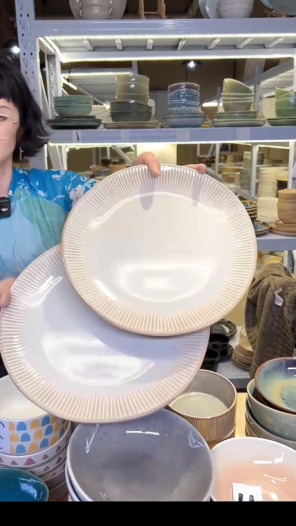 瓷277外贸尾货高温釉下彩陶瓷餐具默认微瑕