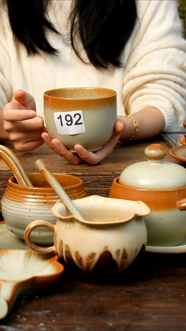 盘 高颜值粗陶餐具限时抢购