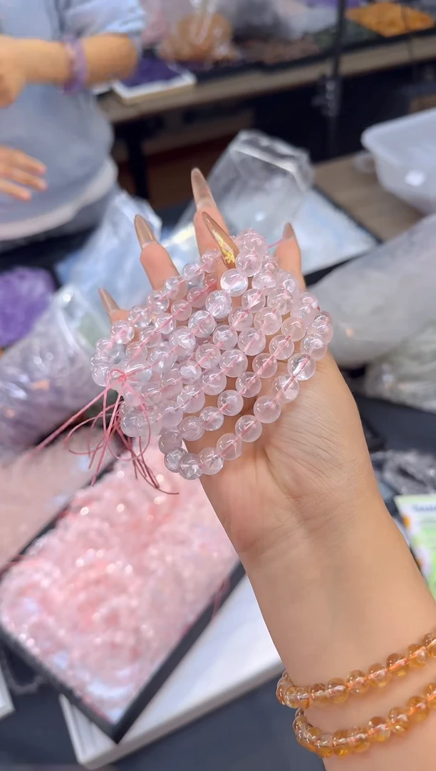 【闪购商品】水晶手串未镶嵌087/多样性发其一/卡9