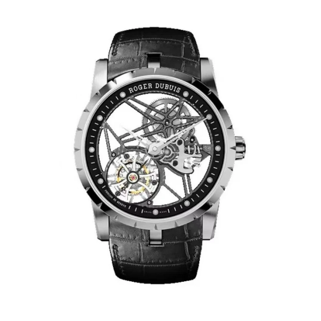 99新 ROGER DUBUIS/罗杰杜彼 哈奢馆/潮人/BEX0393/45mm/单表